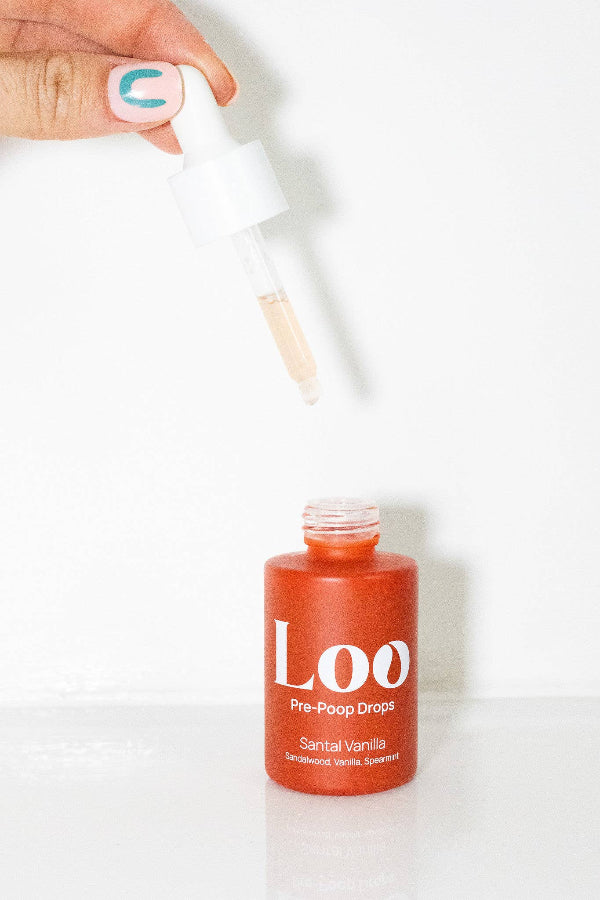 Pre-Poop Toilet Drops — Santal Vanilla