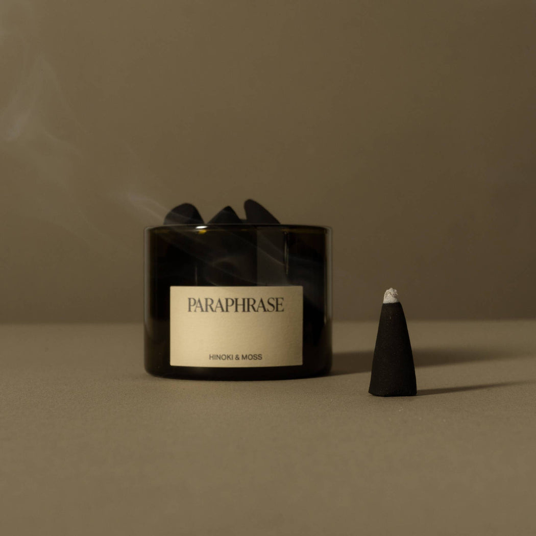 HINOKI & MOSS INCENSE CONES
