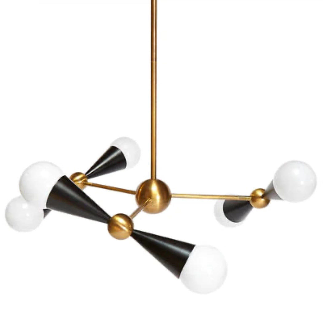 Caracas six-light chandelier