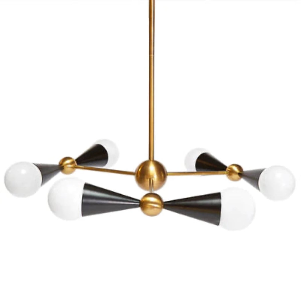 Caracas six-light chandelier