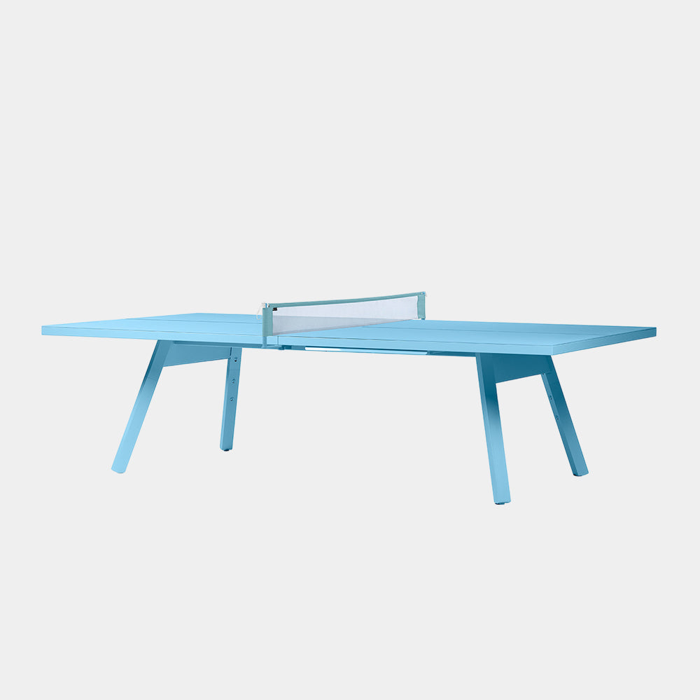 You and Me Monochrome Ping Pong Table – Standard – Cool Blue