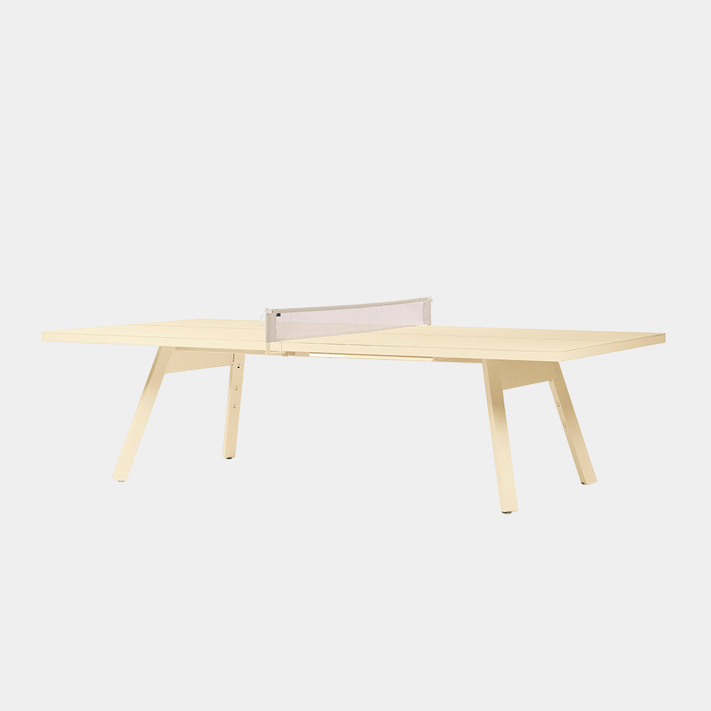 You and Me Monochrome Ping Pong Table – Standard – Light Ivory