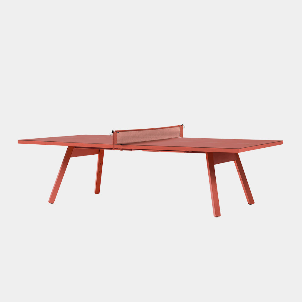 You and Me Monochrome Ping Pong Table – Standard – Terracotta