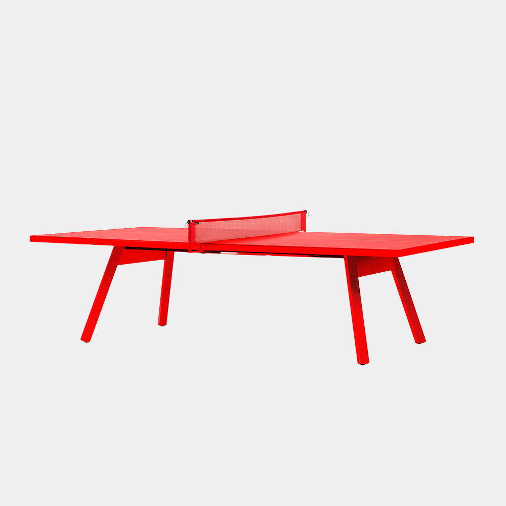 You and Me Monochrome Ping Pong Table – Standard – Traffic Red