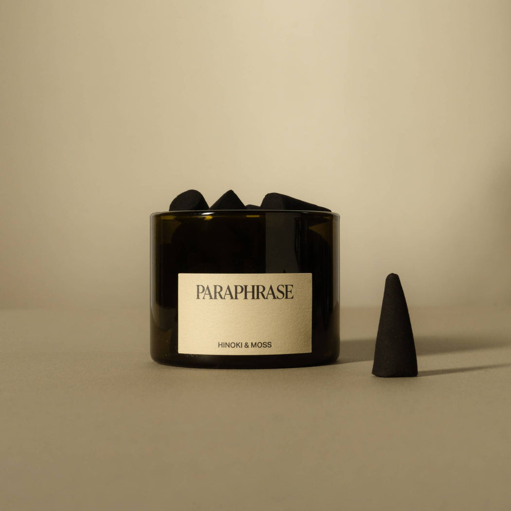 HINOKI & MOSS INCENSE CONES