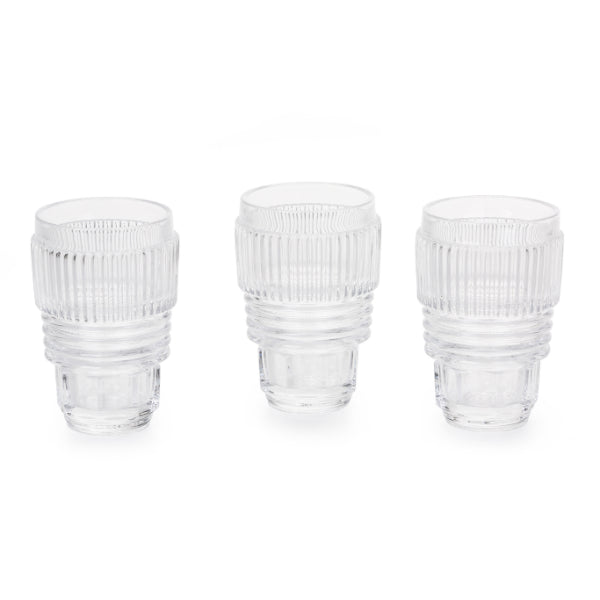 machine collection drinking glasses